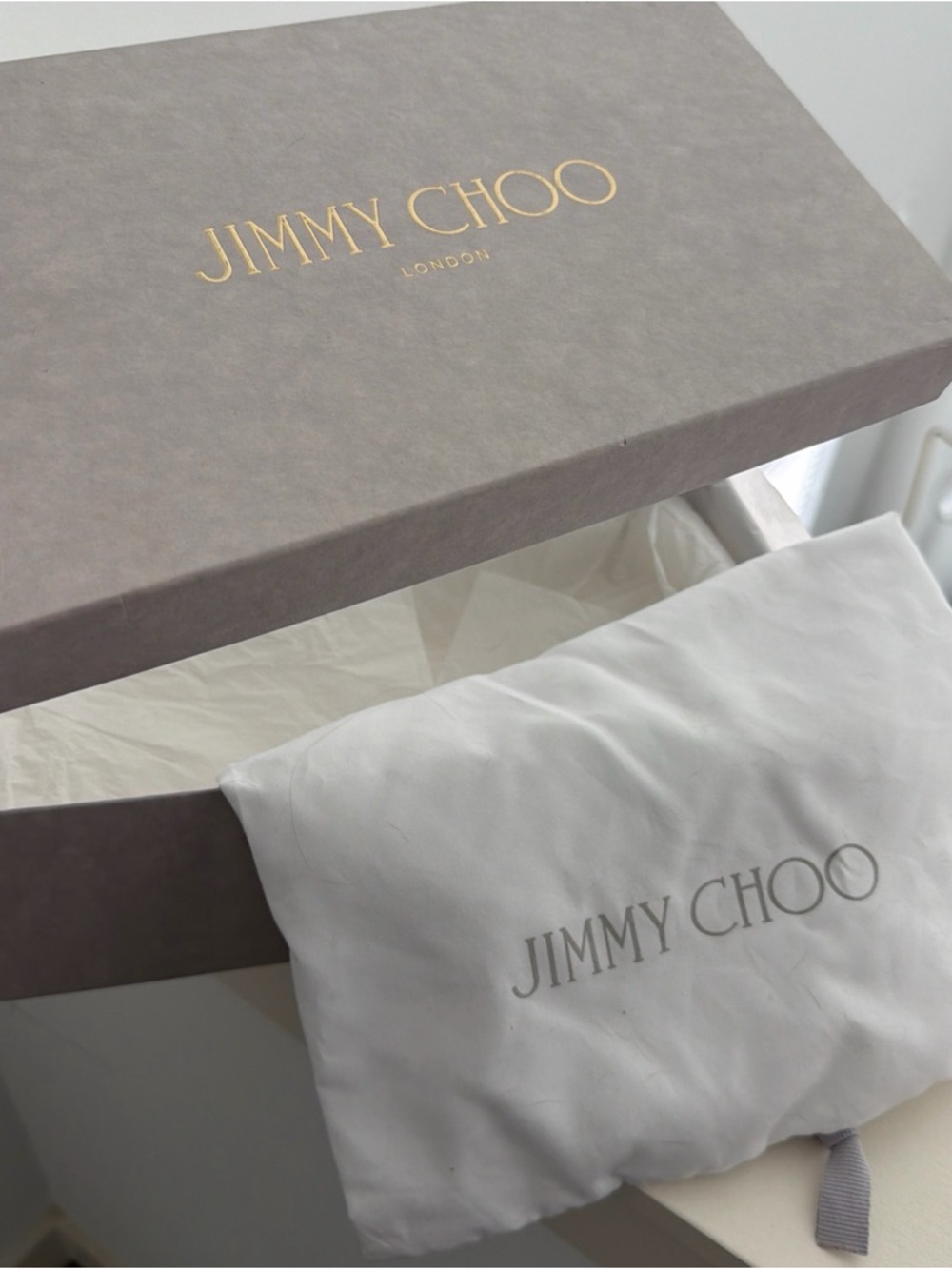 Jimmy Choo Hot Pink Satin Knot Slide Mules - Picture 2 of 6